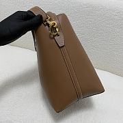 Fortok Saint Laurent Le 37 Bucket Bag Brown 20x25x16cm - 6