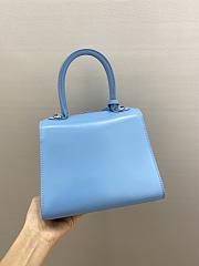 Fortok Delvaux Blue Brillant L'Humour Bag 20cm - 6