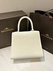 Fortok Delvaux White Brillant L'Humour Bag 28cm - 6