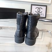 Fortok Chanel 23 Short Boots in Black - 6