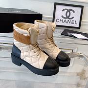 Fortok Chanel 23 Short Boots in Beige - 1