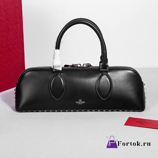 Fortok Valentino Garavani Rockstud East West Bag Black 34x11x8cm  - 1