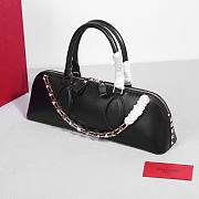 Fortok Valentino Garavani Rockstud East West Bag Black 34x11x8cm  - 6