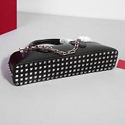 Fortok Valentino Garavani Rockstud East West Bag Black 34x11x8cm  - 5