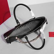 Fortok Valentino Garavani Rockstud East West Bag Black 34x11x8cm  - 3