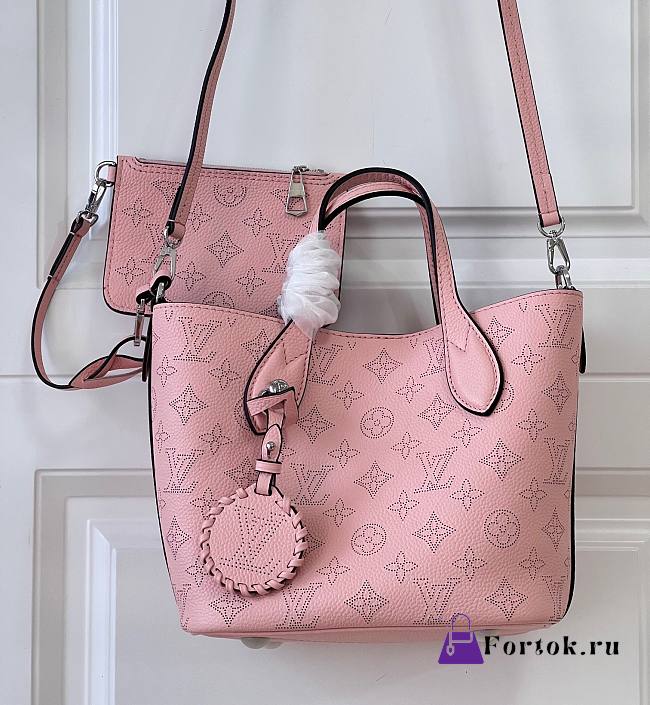 Fortok Louis Vuitton Blossom Tote Bag in Pink M21849 20x20.12.5cm - 1