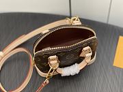 Fortok Louis Vuitton Nano Alma Bag Brown M82717 18x12x8cm - 6