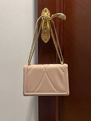 Fortok Dolce & Gabbana Beige Medium Devotion Bag In Quilted Nappa Leather 26x18x7.5cm - 5