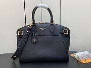 Fortok Louis Vuitton Lock It MM Bag Black M22914 36x29x15cm - 1