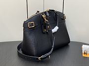 Fortok Louis Vuitton Lock It MM Bag Black M22914 36x29x15cm - 4