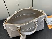 Fortok Louis Vuitton Lock It MM Bag Beige M23601 36x29x15cm - 3