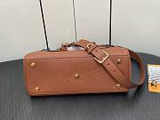 Fortok Louis Vuitton Lock It MM Bag Brown M22925 36x29x15cm - 3