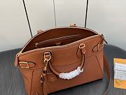 Fortok Louis Vuitton Lock It MM Bag Brown M22925 36x29x15cm - 4
