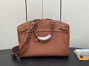 Fortok Louis Vuitton Lock It MM Bag Brown M22925 36x29x15cm - 5