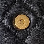 Fortok Chanel 24C Large Double C Baguette Bag Black 11.5×24×4.5cm - 3