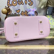 Fortok Louis Vuitton Alma BB Bag Pink M24453 23.5x17.5x11.5cm - 2