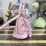 Fortok Louis Vuitton Alma BB Bag Pink M24453 23.5x17.5x11.5cm - 5