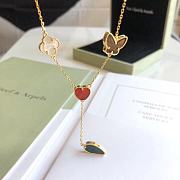 Fortok Van Cleef&Arpels Random Flowers Tassel Necklace - 4
