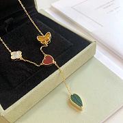 Fortok Van Cleef&Arpels Random Flowers Tassel Necklace - 6