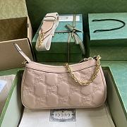 Fortok Gucci GG Matelasse Shoulder Bag Roise Beige 25x15x8cm - 4