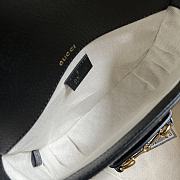 Fortok Gucci Horse 1955 Shoulder Bag Denim Black 658574 20.5x14x5cm - 6
