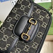 Fortok Gucci GG Demin Dionysus Bag Black Denim 421970 20x15.5x5cm - 3