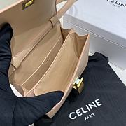 Fortok Celine Lambskin Box Bag in Light Pink 18.5x15.5x6cm - 5