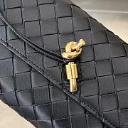 Fortok Bottega Veneta Mini Andiamo Crossbody Bag Black 755545 21.5x13.5x4.5cm - 2