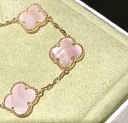 Fortok Van Cleef & Arpels Alhambra Bracelet Light Pink 5 Motifs - 2