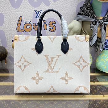 Fortok Louis Vuitton Onthego Monogram Canvas Bag M46912 34x26x13cm