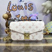 Fortok Louis Vuitton Pochette Métis East West Monoglam Bag M46914 21.5x13.5x6cm - 1