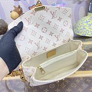 Fortok Louis Vuitton Pochette Métis East West Monoglam Bag M46914 21.5x13.5x6cm - 5