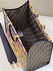 Fortok Fendace Sunshine Medium Canvas Tote Bag 40.5x21.5x35cm - 5
