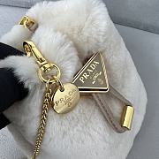 Fortok Prada Shearling Mini Pouch 1BR016 9.5x9x6cm - 2