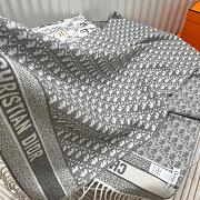 Fortok Dior Scarf in Grey 200x45cm - 5