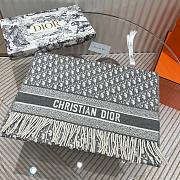 Fortok Dior Scarf in Grey 200x45cm - 6