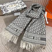 Fortok Dior Scarf in Grey 200x45cm - 1