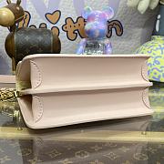 Fortok Louis Vuitton Mini Dauphine MM in Pink M23558 20x15x19cm - 5