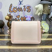 Fortok Louis Vuitton Mini Dauphine MM in Pink M23558 20x15x19cm - 2