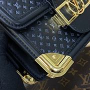 Fortok Louis Vuitton Dauphine Bag Black M22597 20x15x9cm - 2