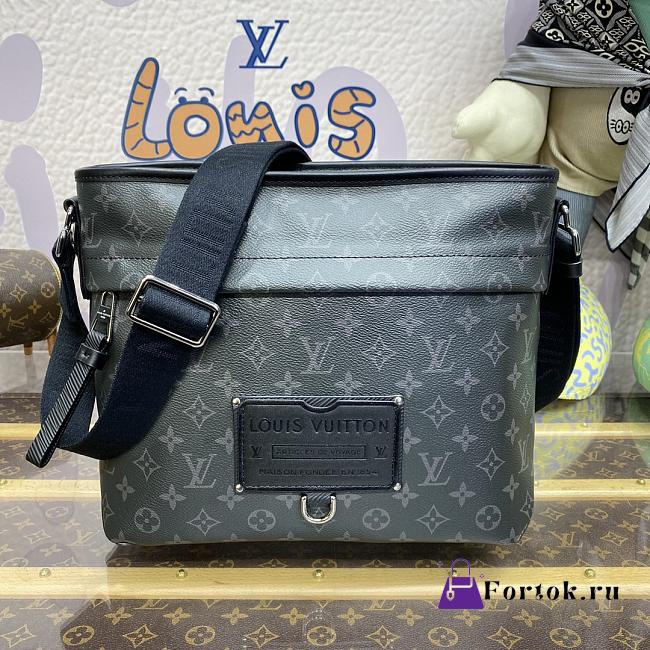 Fortok Louis Vuitton Besace Zippée Black Bag M45214 35x26.5x13cm - 1