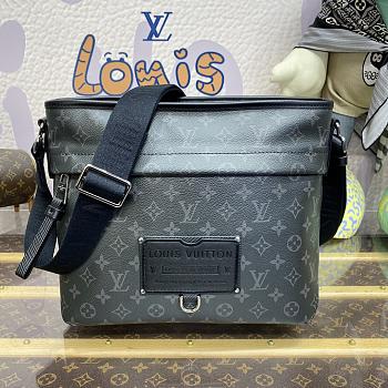 Fortok Louis Vuitton Besace Zippée Black Bag M45214 35x26.5x13cm