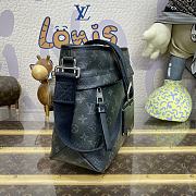 Fortok Louis Vuitton Besace Zippée Black Bag M45214 35x26.5x13cm - 3