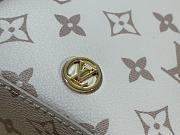 Fortok Louis Vuitton Noe Purse White&Beige M83227 11.5x11.5x11.5cm - 6