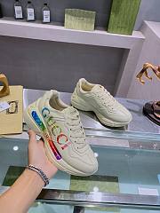 Fortok Gucci Rhyton Chunky Logo in Multicolor Sneakers - 6