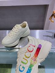 Fortok Gucci Rhyton Chunky Logo in Multicolor Sneakers - 5