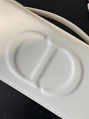 Fortok Dior CD Signature Mini Bag in White 21x11x5cm - 6