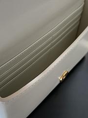 Fortok Dior CD Signature Mini Bag in White 21x11x5cm - 5