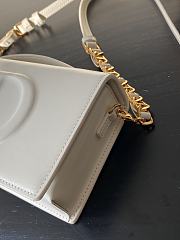 Fortok Dior CD Signature Mini Bag in White 21x11x5cm - 3