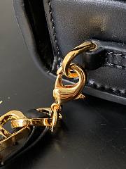 Fortok Dior CD Signature Mini Bag in Black 21x11x5cm - 6